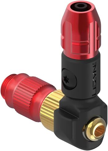 رأس صمام الدراجة LEZYNE ABS-1 Pro Chuck، متوافق مع Presta & Schrader، أداء عالٍ، صمام الدراجة in Saudi Arabia