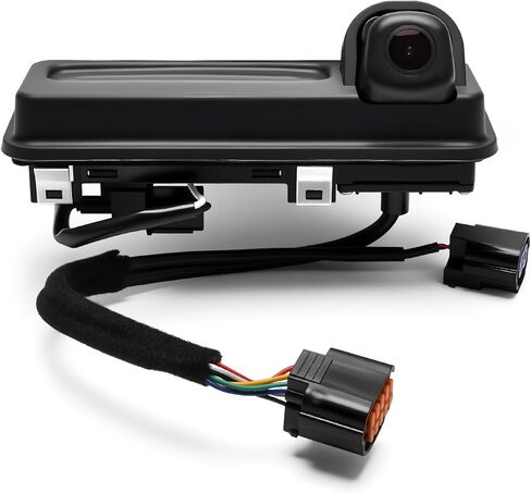 Backup Parking Rear View Camera with Pull Handle Assembly Compatible with 2020 2021 Kia Soul Replace 99240-K0000 99240K0000 in Kuwait