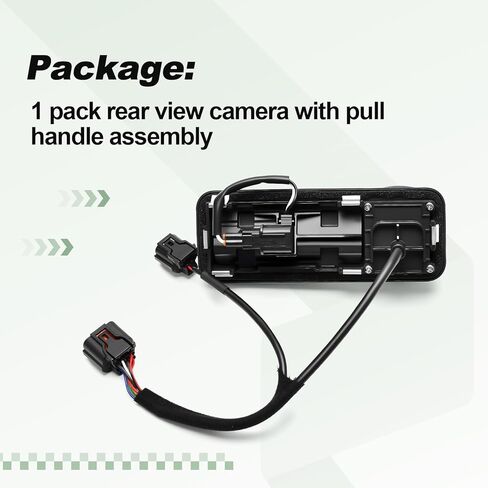 Backup Parking Rear View Camera with Pull Handle Assembly Compatible with 2020 2021 Kia Soul Replace 99240-K0000 99240K0000 in Kuwait