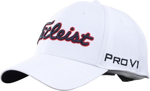 Titleist Tour Performance Golf Hat White/Red/Blue One Size Fits Most in Saudi Arabia