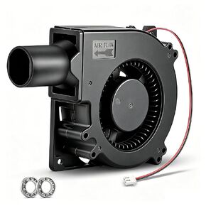 120mm × 32mm 12V Squirrel Cage Centrifugal Blower Fan with Duct in Saudi Arabia