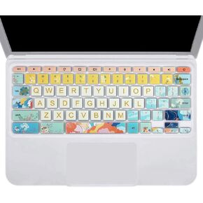 غلاف لوحة المفاتيح لجهاز Acer Chromebook Spin 11 311 CP311 511 512/Chromebook Premium R11 CB5-132T CB3-131/Chromebook R 13 CB5-312T/Chromebook 14 CP5-471/Chromebook 15 CB3-532 C910، زهرة صغيرة in Kuwait