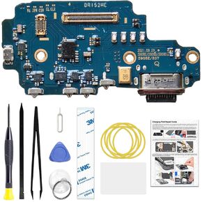 for Galaxy S22 Ultra Charging Port Replacement US Version, USB-C Dock Board for Models SM-S908U SM-S908U1 SM-S908W, with Toolkit & Instruction in Saudi Arabia
