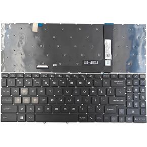 لوحة مفاتيح بديلة بإضاءة خلفية لكل مفتاح لـ MSI Raider GE68 HX GE68HX GE68HX-13V GE68HX-13VF GE68HX-13VF-062US GE68HX-13VG GE68HX-13VI GE68HX-13VH GE68HX-14V GE68HX-VFG GE68HX-14VGG GE68HX-14VHG in Kuwait