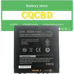 CQCQ 909T2021F iX104 Battery for Xplore Tablet PC C5 C4 C3 C2 iX104C2D iX104RD XC6 DMSR Series 909Q2045FA BTP-80W3 BTP-87W3 11-01019 (7.4V 9250mAh/68.45Wh) in Kuwait