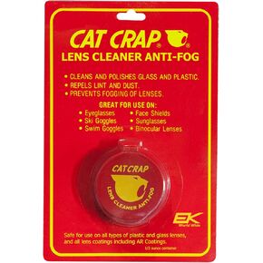 مجموعة العناية بالرش من EK World Wide CatCrap™ - منظف العدسات المضاد للضباب 1 أونصة، وقماش من الألياف الدقيقة ومفك براغي بصري - آمن لجميع العدسات والطلاءات in Kuwait