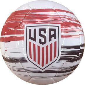 US Soccer White Prism Soccer Ball in Kuwait