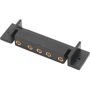 V Mount Battery Plate Adapter, V Lock Battery Plate Replacement, 5 Pin DIY Connector with M3 Mounting Holes for V Mount Batteries, Gold Plated Copper Contacts, Durable ABS Plastic in Kuwait