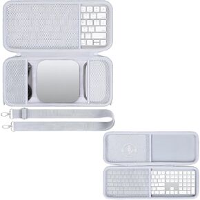 حافظة تخزين متوافقة مع كمبيوتر سطح المكتب Apple Mac mini M4 / M4 Pro + حافظة لوحة المفاتيح الرقمية Apple Magic in Kuwait