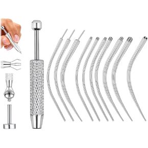 14g/16g/18g ASTM F136 Titanium Piercing Taper Insertion Pin for Internal Thread Tragus/Helix/Lip/Nose/Helix/Piercing Jewelry Cartilage Earrings Labret Nose Studs Stretcher Assistant Tool in Saudi Arabia