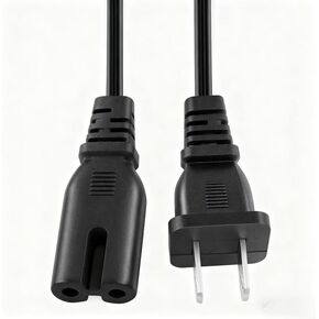 2 Prong AC Power Cord for CPSCLC20-N4-1AM Lunch Box Charging Cable Charger Power Supply 110V-240V in Kuwait