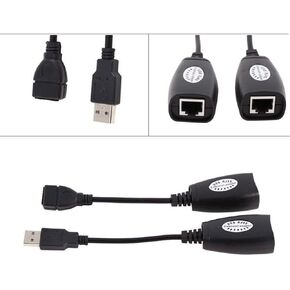 محول إيثرنت USB إلى RJ45 - موسع شبكة سلكية لأجهزة Cat5/Cat6/USB، متوافق مع طابعة كاميرا ويب وماوس لوحة المفاتيح in Kuwait