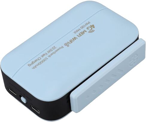 Portable Wireless Internet, 6 Mobile Hotspot 4G LTE Router, 10000mAh Battery Router with Fast Charging SIM Card Slot in Kuwait