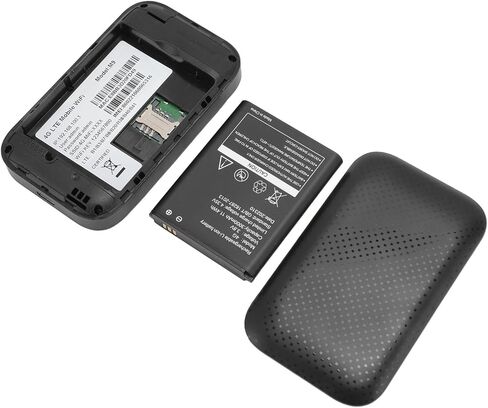 Portable 4G LTE WiFi Hotspot | Color Screen Mobile Router with SIM Card Slot Fast 150Mbps for European Use in Kuwait