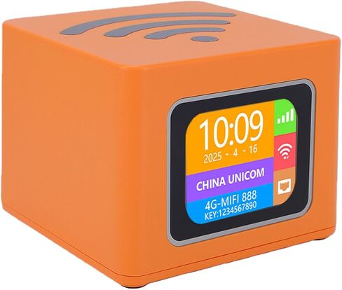 نقطة اتصال متنقلة بسرعة 300 ميجابت في الثانية 4G LTE WiFi6 | فتحة SIM لجهاز التوجيه المحمول، شاشة LED ببطارية 3000 مللي أمبير في الساعة، 32 جهازًا للسفر in Kuwait