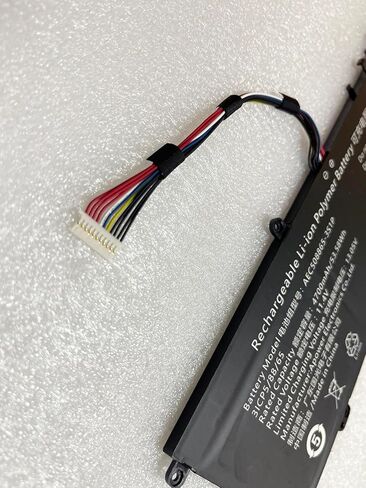 53.58Wh AEC508865-3S1P Replacement Battery Compatible with HASEE Elegant X5-2021S5 X5-2021S5H Wujie X1Pro 15 A155FI111 4700mAh 11.4V Battery in Kuwait