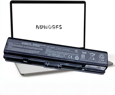 PA3534U-1BRS Laptop Battery Replacement for Toshiba Satellite A200 A210 A300 A350 A355 L300 L200 L505 L555 PA3533U-1BRS PA3533U-1BAS PA3534U-1BAS PA3535U-1BAS in Kuwait