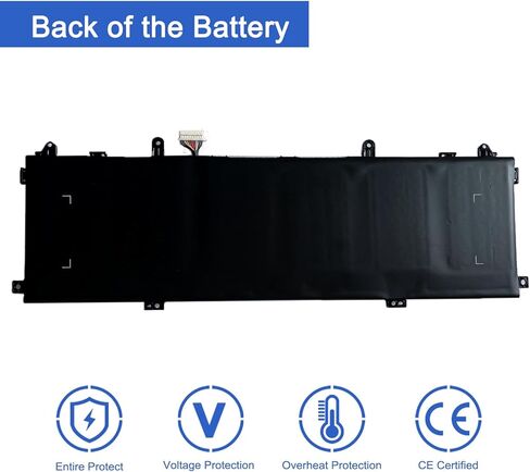 SU06XL 84.08Wh L29184-005 Laptop Battery Compatible with HP Spectre X360 15-DF0XXX 15T-DF100 15-DF0013DX 15-DF0043DX 15-DF0070NR 15-DF0033DX 15-DF1033DX 15-DF1043DX Series L29048-271 HSTNN-DB8W 11.55V in Kuwait