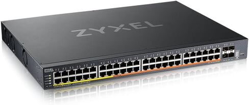 زيكسيل 24 منفذ 2.5 جيجا بايت PoE سويتش | PoE++ مع 4 منافذ SFP+ بسرعة 10 جيجابت | محول الوصول السحابي المُدار متعدد Gig L3 | طاقة مزدوجة، تيار متردد 700 وات / تيار مستمر 1440 وات | الشركات الصغيرة والمتوسطة [XMG2230-28HP] in Kuwait