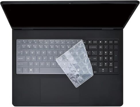 غلاف لوحة المفاتيح متوافق مع 2025 2026 HP OMEN Gaming Laptop 16 بوصة 16-am 16t-am000 16-ap 16z-ap Series 16-am0065nr 16-ap0097nr 16-ap0047nr (ليس لسلسلة HyperX OMEN 16-am 16-ah 15-gb 15-ga)(واضح) in Kuwait