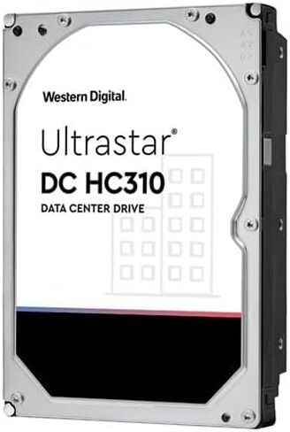 WD Ultrastar DC HC310 HUS726T4TAL5204 Hard Drive 4 TB 3.5 Inch SAS 12Gb/s 7200 RPM 256MB in Kuwait