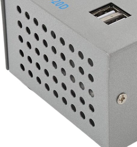 Multifunctional 20 Port Powered USB Hub, Stainless Steel Splitter with Silent Cooling, Universal Input Design, Multiple for Simultaneous Charging of Mobile in Kuwait