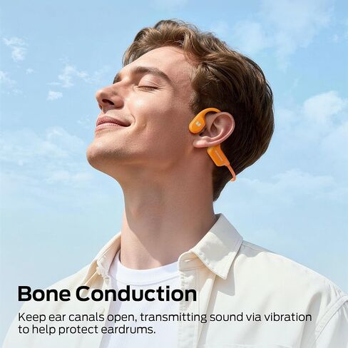 Monster Open Ear BC300 Sport Headphones, Wireless Bone Conduction Headphones Bluetooth 6.0, IPX8 Waterproof, 32GB Built-in Memory, 10-Hour Battery Life for Running, Cycling, Outdoor Sports in Kuwait