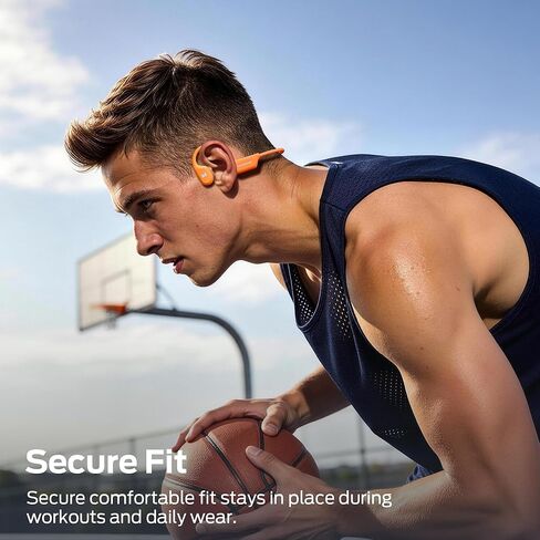 Monster Open Ear BC300 Sport Headphones, Wireless Bone Conduction Headphones Bluetooth 6.0, IPX8 Waterproof, 32GB Built-in Memory, 10-Hour Battery Life for Running, Cycling, Outdoor Sports in Kuwait