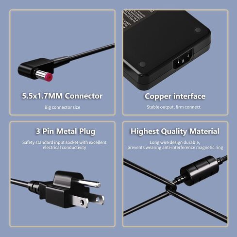 for Acer Laptop Charger 330W Compatible with Predator Helios 16 18 15 Series, PH18-71, PH18-71-94F1, PH18-71-940Q, PH18-71-76B3, Predator Triton Gaming Laptop Power Supply in Kuwait