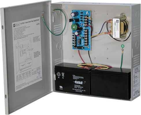 Altronix AL175ULX 2 Output Power Supply/Charger w/Fire Alarm Disconnect - 12VDC or 24VDC @ 1.75 amp, Class 2 power limited outputs, encl. 13.5 H x 13 in Kuwait