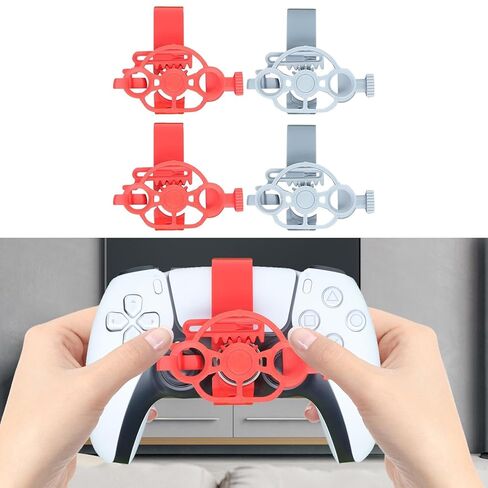 CALANDIS™ Controller Mini Steering Wheel Replace Parts Easily Install Game Accessories Red | Controllers & Attachments | Video Game Accessories in Kuwait