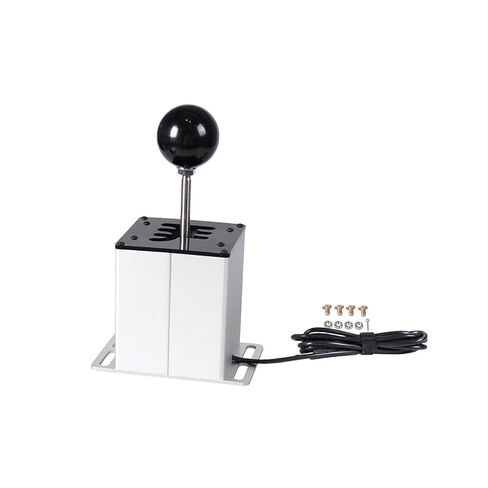 CALANDIS™ PC USB H Gear Shifter Accessories PC USB Simulator Shifter for G920 T300 7 Gear White | Controllers & Attachments | Video Game Accessories in Kuwait