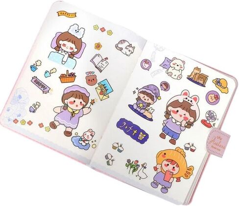 Notebook Decoration 10/20/50Pcs DIY Durable Scrapbook Decor PVC Stickers Phone Water Bottle(10Pcs) in Kuwait
