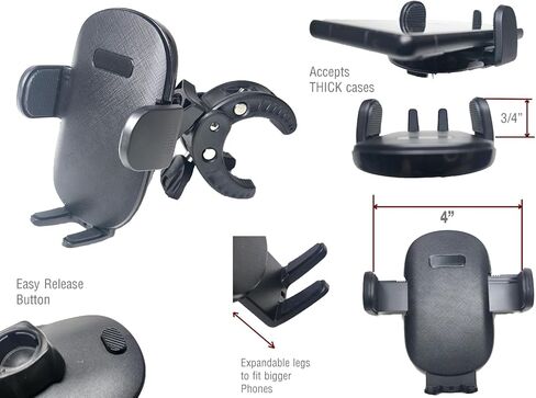 Phone Holder Compatible with Buick Envista (2024-2026) | Compatible with Magsafe, Wireless Charging, Magnetic and clamp on in Kuwait