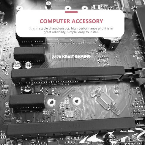 BESTYASH 20pcs M.2 Hex Head SSD Screws and Nuts Kit for Computer Motherboard Mounting, Compatible with Nvme SSD Installation Hardware Set for PC DIY Repair in Kuwait