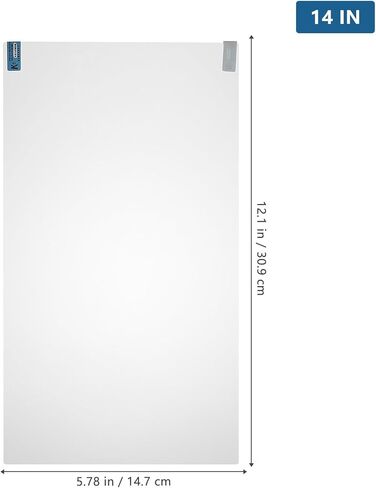 SHINEOFI 9 Blue Light Blocking Pet Anti-glare Screen Cover for Computer Eye Protection Compatible with 14" Notebook in Kuwait