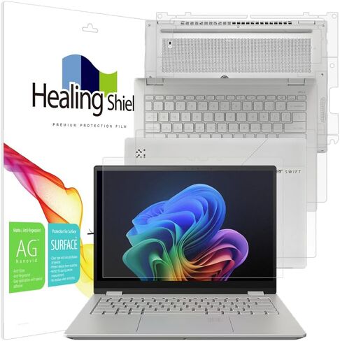 واقي شاشة Muellery Healingshield مضاد لبصمات الأصابع ومضاد للوهج متوافق مع ACER Swift Edge 14 AI SFE14-51T-700K in Kuwait