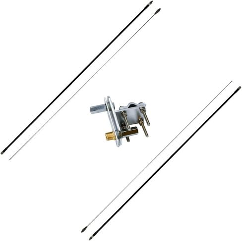 Dipole Antenna Kit - includes 3 Items - Dual MA-2020T 20m Ham Sticks with Matching Intellitron AA-1602 Dipole Mounting Bracket, ZIN-DIPOLE-20 in Kuwait