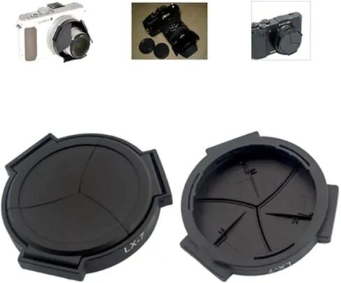 Auto Retractable High-Precision Lens Cap Camera Mount for Panasonic DMC-LX7 LX-7 Camera, Auto Self-retaining in Kuwait