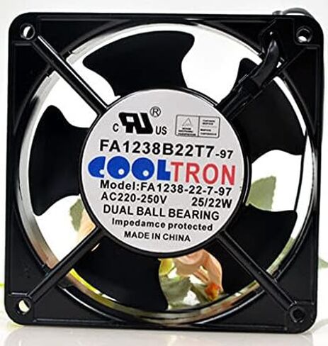 FA1238B22T7-97 120mm Fan, FA1238B22T7-22-7-97 220-250V 25/22W Cooling Fan in Kuwait
