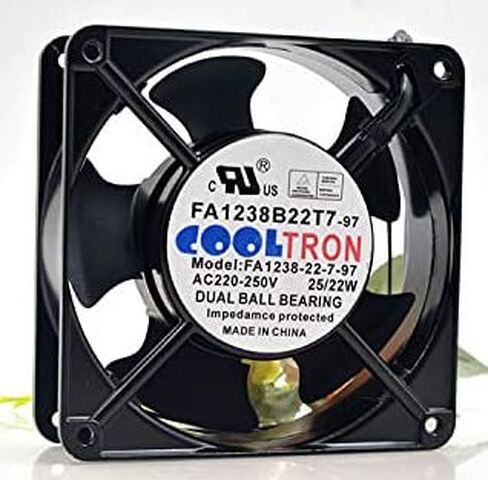 FA1238B22T7-97 120mm Fan, FA1238B22T7-22-7-97 220-250V 25/22W Cooling Fan in Kuwait