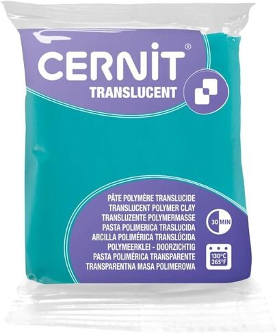Cernit Transparant Clay 56g, 7 x 5.5 x 1.5 cm, Night Clow in Kuwait