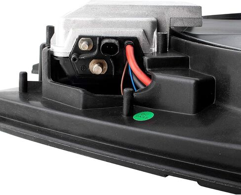 1635000293 A/C Radiator Brushless Cooling Fan Assembly for Mercedes W163 ML55 AMG 2000 2001 2002 2003, 1635000393340-55013-000, 674-59720, 674-59721, MB3115118 in Kuwait