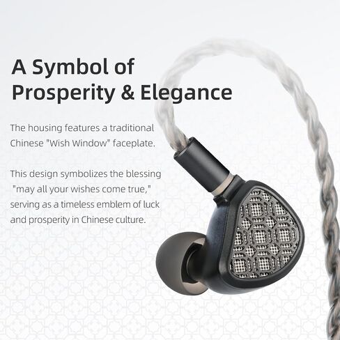 سماعات Arnar 14.5 مم مغناطيسية وKnowles BA Drivers IEM، شاشات هجينة داخل الأذن، سماعات أذن HiFi مع 3 فوهات ضبط، كابل مطلي بالفضة قابل للفصل، مقابس قابلة للتبديل 3.5 مم/4.4 مم in Kuwait