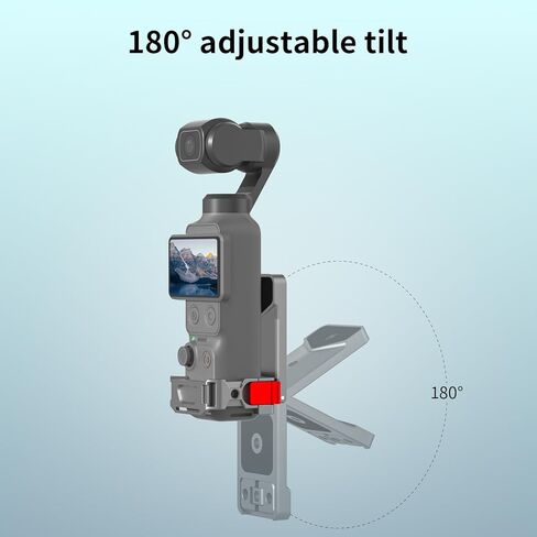 حامل مغناطيسي، حامل محول توسيع مغناطيسي من سبائك الألومنيوم لجيب DJI Osmo 4/جيب 3/Xtra Muse مع فتحة حذاء باردة، يمكن تعديل الزاوية. يمكن تركيبه على عصا سيلفي ثلاثية القوائم in Kuwait
