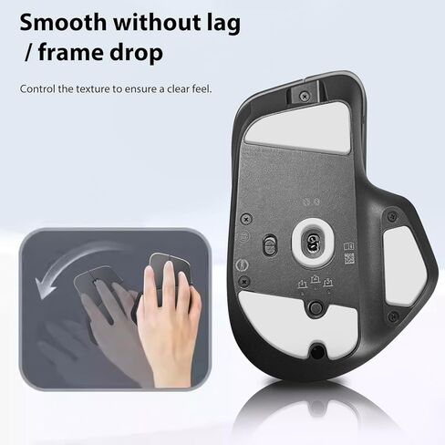 مجموعتان من زلاجات MX Master 4 Ice Mouse، أقدام بديلة PTFE متوافقة مع ماوس Logitech MX Master 4 اللاسلكي، وسادة تزلج ناعمة ومتينة (0.7 مم/أبيض) in Kuwait
