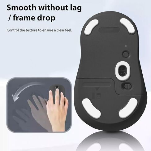 مجموعتان من زلاجات ماوس الجليد M750، أقدام بديلة PTFE متوافقة مع Logitech M750/ M650 (غير مناسبة للفأرة M750L، M650L)، وسادة تزلج ناعمة ومتينة (0.7 مم/أبيض) in Kuwait
