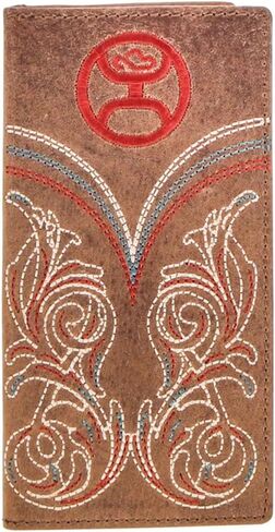 Hooey Men's Ranger Rodeo Wallet Brown Size One in Saudi Arabia