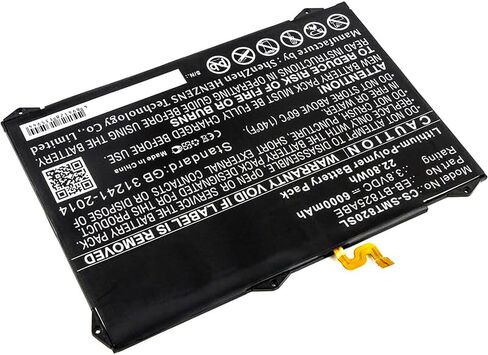 ALLC Replacement Battery for Samsung Galaxy Tab S3 9.7/Galaxy Tab S3 9.7 XLTE/SM-T820/SM-T825/SM-T825C/SM-T825N0/SM-T825Y/SM-T827V,PN:EB-BT825ABA/EB-BT825ABE/GH43-04702A,6000mAh in Kuwait