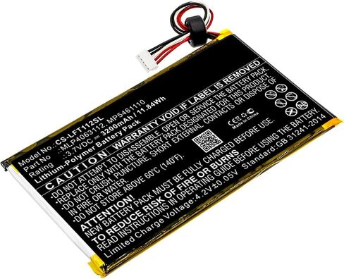 ALLC Replacement Battery for Leapfrog LeapPad 31565/LeapPad Platinum Kids Learning/Platinum 7"/XDi Ultra,PN:800-10067/MLP4063112/MP5461110,3200mAh in Kuwait